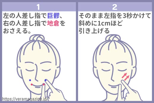 ほうれい線エクササイズ