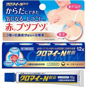 背中,ニキビ