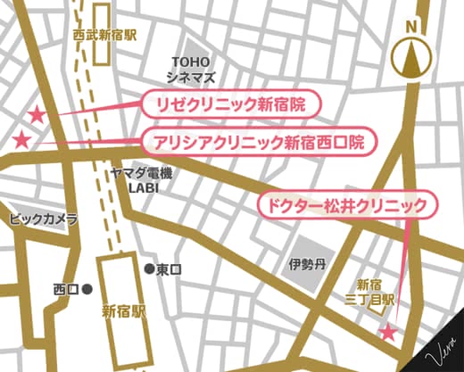 医療脱毛新宿人気おすすめランキング