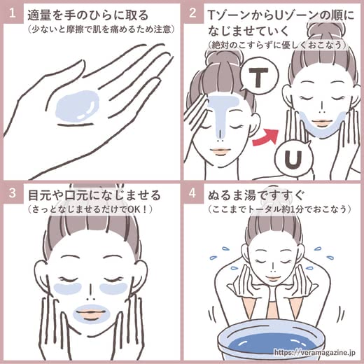 脂性肌オイリー肌のスキンケア