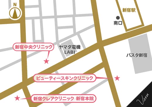 医療脱毛新宿人気おすすめランキング