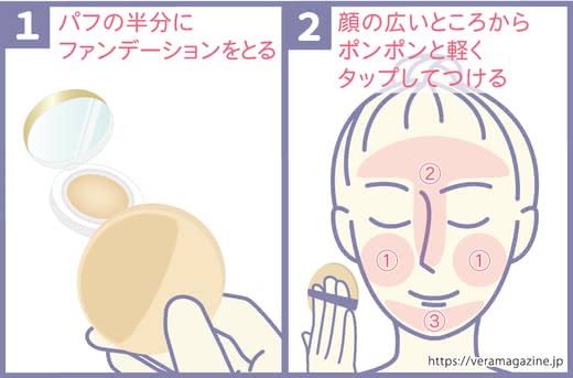 クッションファンデ