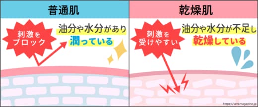 乾燥肌の改善法