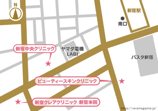 医療脱毛新宿人気おすすめランキング
